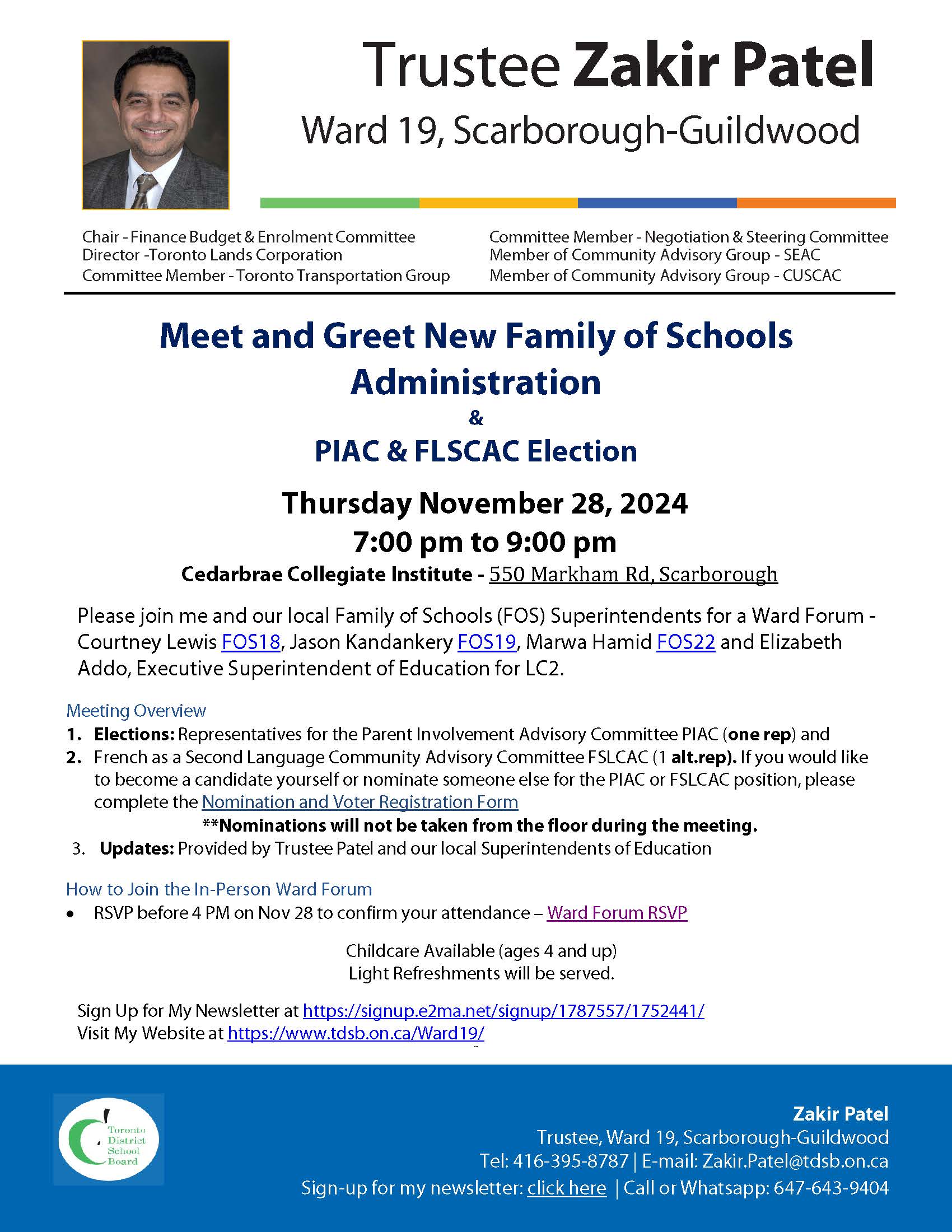 2024 11 28 Meet and Greet_PIAC_FSLCACElections Ward Forum(AODA)